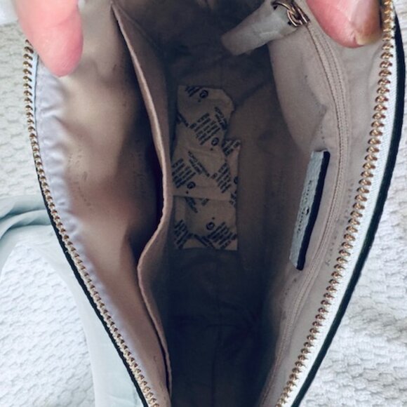 NWT Kate Spade Monica Small Crossbody Crisp Sky Blue Pebbled Leather $279 - Picture 7 of 8